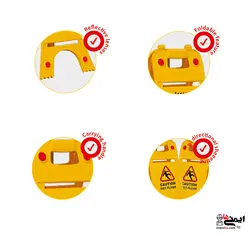 بولارد ترافیکی (استند) 60 سانتی متری Evelux 107