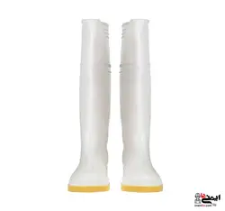 چکمه لاستیکی شیما ساق بلند سفید