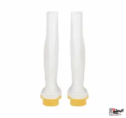 چکمه لاستیکی شیما ساق بلند سفید