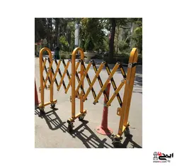 راهبند آکاردئونی دوبل چرخ دار