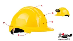 کلاه ایمنی عایق برق Persian Safety مدل X-90 E