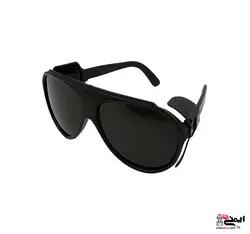 خرید و قیمت عینک ایمنی دودی جوشکاری تک پلاست