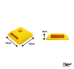 گل میخ ترافیکی و پلاستیکی دو طرفه