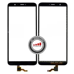تاچ گلس هواوی مشکی TOUCH+OCA HUAWEI P Smart 2018 /HONOR 7S