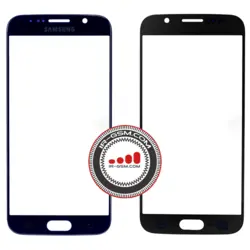 گلس تعمیراتی سامسونگ سرمه ای GLASS SAMSUNG G928 S6 EDGE PLUS