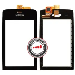 تاچ گلس نوکیا مشکی Touch Nokia 308 Asha 309 Asha 310 asha black