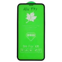 گلس ضد خش و محافظ تمام چسب IPHONE XR 20D