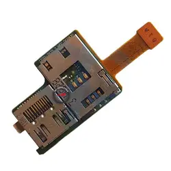 کانکتور سیم کارت سونی SIM connector Sony Ericsson K850+ memory card connector on LCD flat cable, original