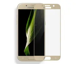 گلس ضد خش و محافظ تمام چسپ Samsung A320 Gold