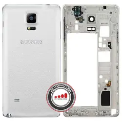 شاسی و قاب کامل سفید سامسونگ COVER SAMSUNG NOTE 4 N910