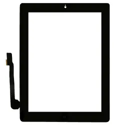 تاچ آیپد با دکمه هوم اورجینال مشکی TOUCH IPAD 4