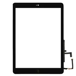 تاچ آیپد ایر با دکمه هوم اورجینال مشکی TOUCH IPAD AIR