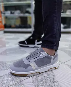 کتونی اسپرت آف وایت مردانه (طوسی) کد 17189