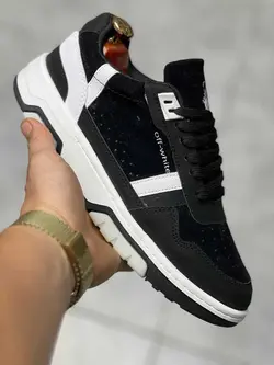 کتونی اسپرت آف وایت مردانه (مشکی) کد 17189