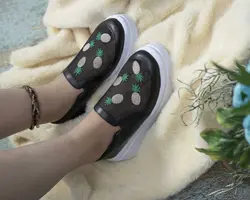 ونس عروسکی (مشکی با طرح آناناس) کد 2301