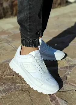 کتونی زارا مردانه سفید کد 14862