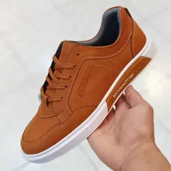 کتونی مردانه مدل اسکیچرز خردلی کد 14861