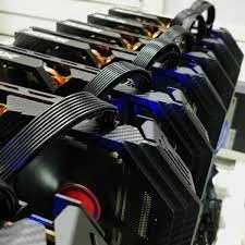 ریگ ماینینگ ۳۷۲ مگاهش با ۱۲ کارت گرافیک RX580 - ایران پی سی iran-pc