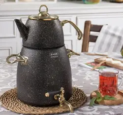 کتری قوری ۶ لیتر شیردار ریور