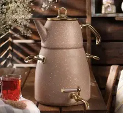 کتری قوری ۶ لیتر شیردار ریور