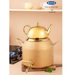 کتری قوری شیردار ریور ۶ لیتر