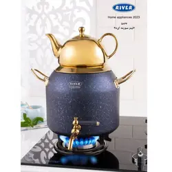 کتری قوری شیردار ریور ۶ لیتر