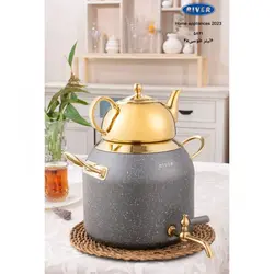 کتری قوری شیردار ریور ۶ لیتر