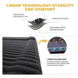زیرانداز بادی دو نفره کینگ کمپ مدل King Airbed KM3590