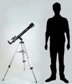 تلسکوپ شکستی اسکای واچر مدل 60 میلی‌متری دست دوم