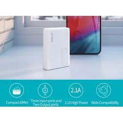 پاوربانک روموس مدل Simple 10 ظرفیت 10000 میلی آمپر ساعت