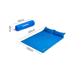 زیرانداز بادی اتوماتیک نیچرهایک مدل Couple Inflatable Mat With Pillow