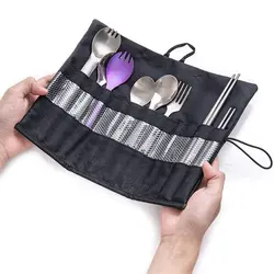 کیف قاشق و چنگال نیچرهایک مدل Portable Tableware Bag