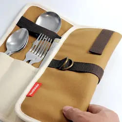 ارگانایزر قاشق و چنگال نیچرهایک مدل Canvas Tableware