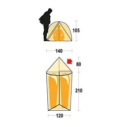 چادر کوهنوردی دو نفره فرینو مدل Manaslu 2