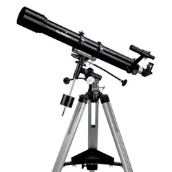 تلسکوپ ۹۰ میلی‌متری اسکای‌واچر با پایه استیل