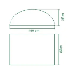 سایه بان کمپینگ کلمن مدل FastPitch™ Shelter XL