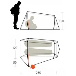 چادر کوهنوردی دو نفره فرینو مدل Lightent 2 Pro
