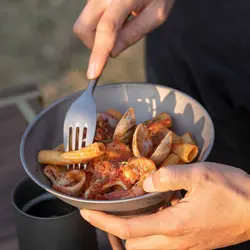 چنگال غذاخوری نیچرهایک مدل Stainless Steel