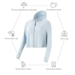 سویشرت زنانه نیچرهایک مدل  Knitted Short Cool Sun Protective