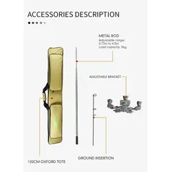 چراغ کمپینگ 5 پر 360 لایت مدل FR-05 COB RF