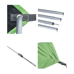 سایه بان نیچرهایک مدل Sunrise Hexagonal Medium Tarp