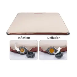 زیرانداز کمپینگ خودباشو نیچرهایک مدل Double Automatic Inflation Elastic Cloth Cushion