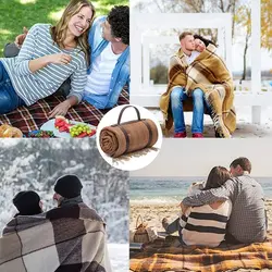 زیرانداز پتویی مسافرتی کینگ کمپ مدل KP2012