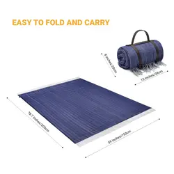 زیرانداز پتویی مسافرتی کینگ کمپ مدل KP2011