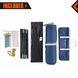 سایه بان آفرودی بغل خودرو کینگ کمپ مدل CATANIA KT4087