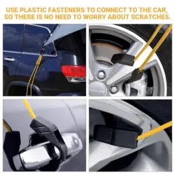 سایه بان آفرودی بغل خودرو کینگ کمپ مدل Awning Shelter SUV KT2004