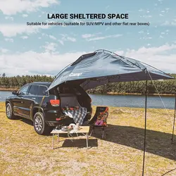 سایه بان آفرودی بغل خودرو کینگ کمپ مدل Awning Shelter SUV KT2004