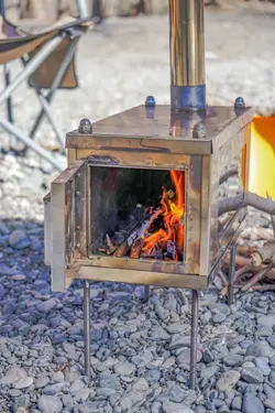 بخاری هیزمی مجیکمپ مدل کلاسیک