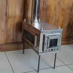 بخاری هیزمی مجیکمپ مدل کلاسیک