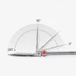 بیل کمپینگ نیچرهایک مدل Multifunctional Outdoor Shovel